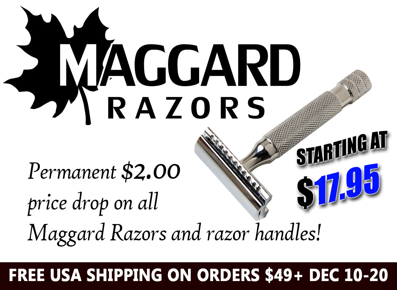 Price drop on Maggard Razors!