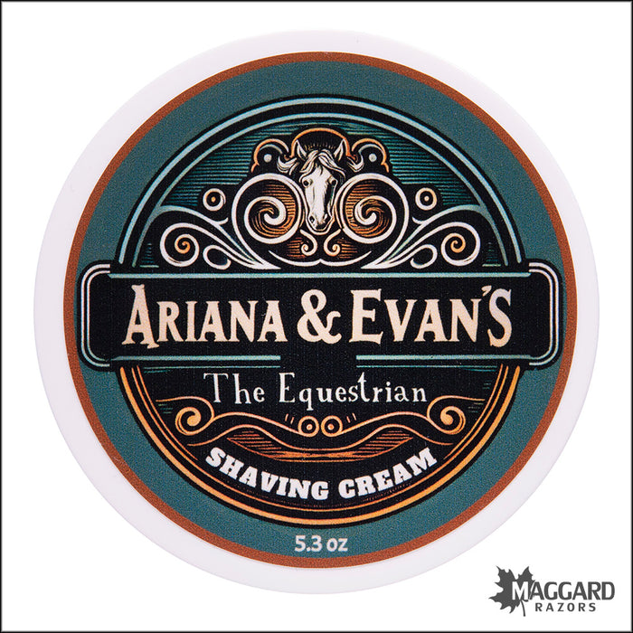 Ariana and Evans The Equestrian Artisan Shaving Cream, 5.3oz