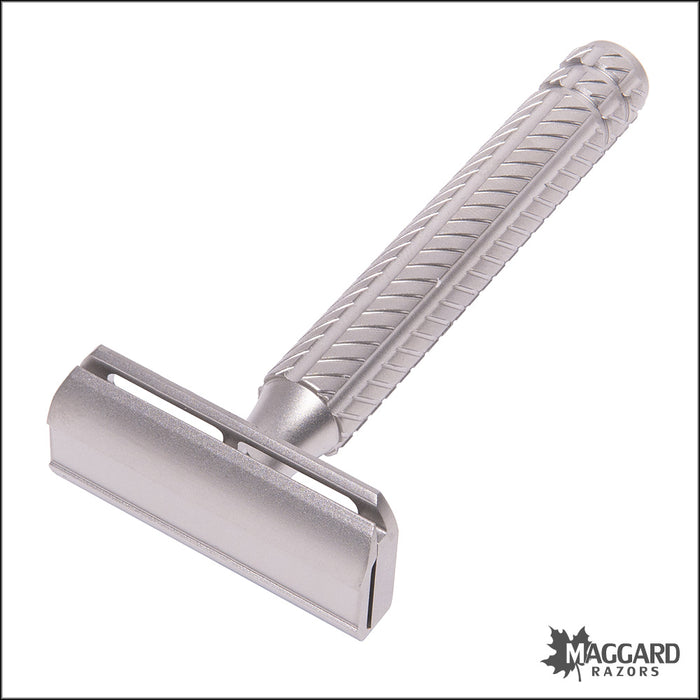 Aylsworth Razors The Apex Stainless Steel Closed Comb DE Safety Razor