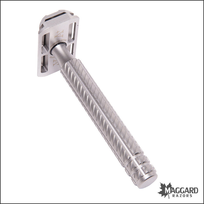 Aylsworth Razors The Apex Stainless Steel Closed Comb DE Safety Razor