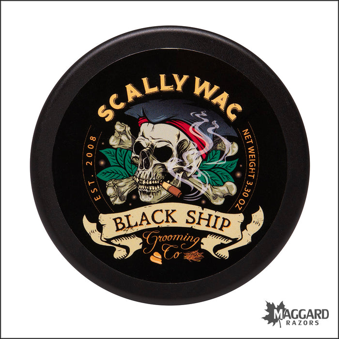 Black Ship Grooming Co. Scallywag Shaving Soap, 3.3oz