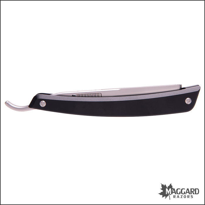 Muhle Enthusiast Pro Shavette Replaceable Blade Straight Razor with Black Scales - Made in Germany