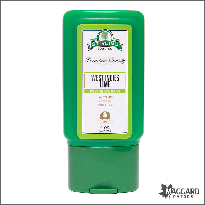 Stirling Soap Co. West Indies Lime Aftershave Balm, 4oz - Seasonal Release