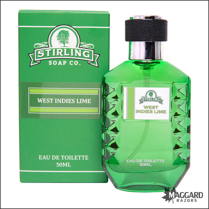 Stirling Soap Co. West Indies Lime Eau de Toilette, 50ml - Seasonal Release