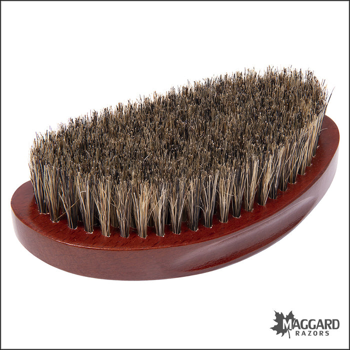 Suavecito Beard Brush Soft Grade 100% Boar Hair, Cherry Wood Handle