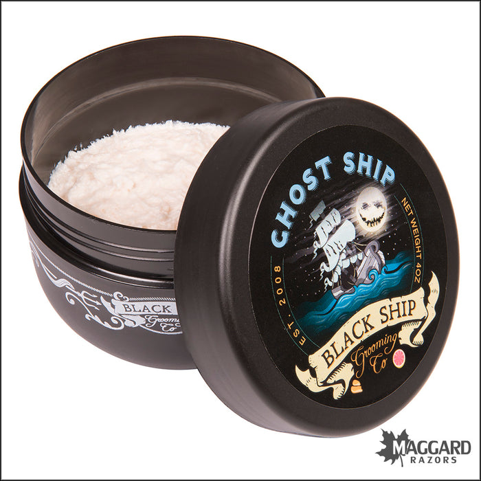 Black Ship Grooming Co. Ghost Ship Shaving Soap, 4oz - Seasonal Release