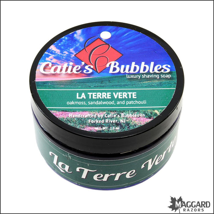 caties-bubbles-la-terre-verte-2oz-artisan-shaving-soap