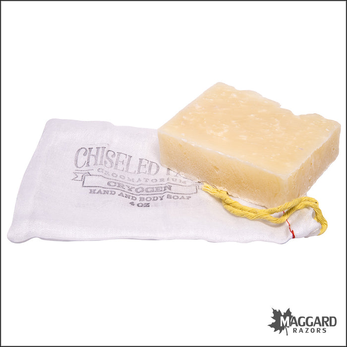 Chiseled Face Cryogen Artisan Bar Soap, 4oz