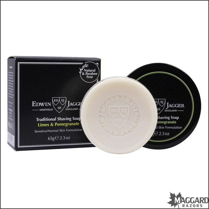 Edwin-Jagger-Limes-and-Pomegranate-Travel-Shaving-Soap-65g