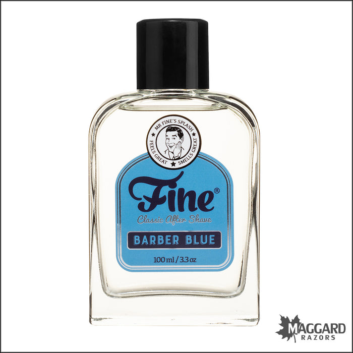Fine Accoutrements Barber Blue Classic Aftershave Splash, 100ml