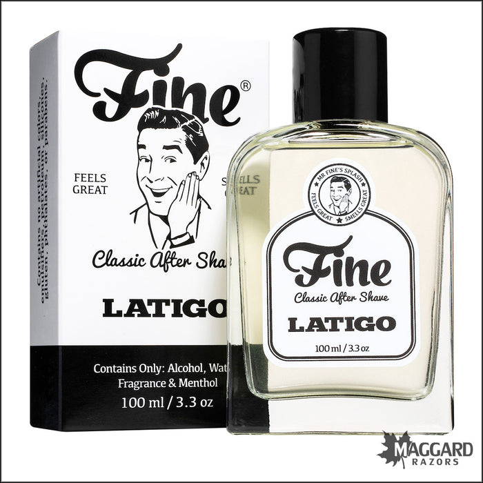 Fine Accoutrements Latigo Classic Aftershave Splash, 100ml