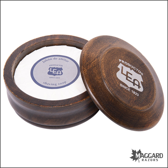 LEA Classic Shaving Soap in Wooden Bowl, 100g