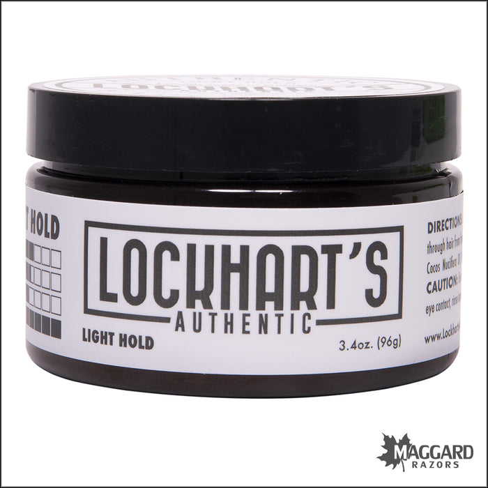 Lockhart's Oil Based Artisan Hair Pomade, 3.4oz - Light Hold