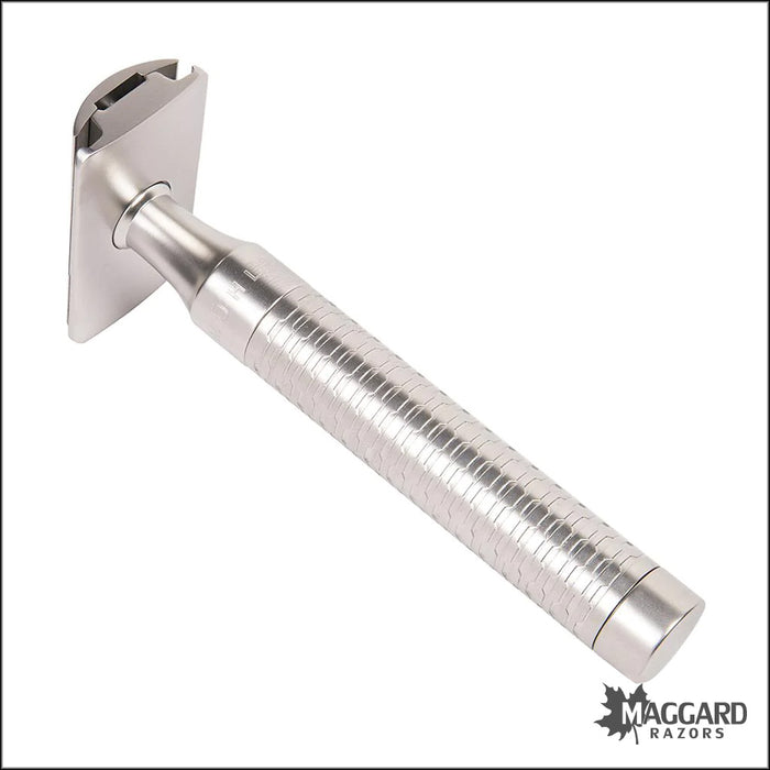 Mühle R94 Rocca Stainless Steel Closed Comb DE Safety Razor, Matte Finish