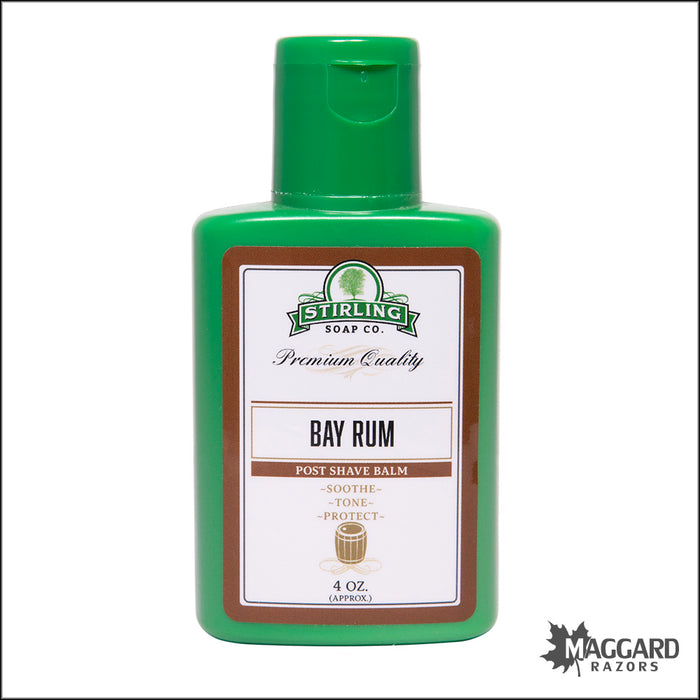 Stirling Soap Co. Bay Rum Aftershave Balm, 4oz
