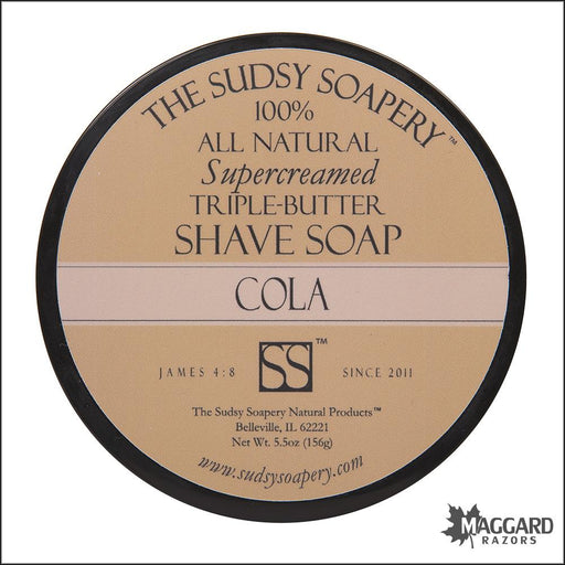 Sudsy-Soapery-Cola-Artisan-Shaving-Soap-5.5oz