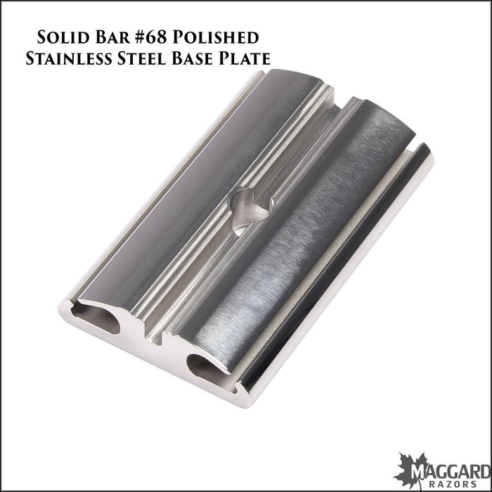Timeless-Razor-SB68-Polished-Stainless-Steel-Solid-Bar-Base-Plate