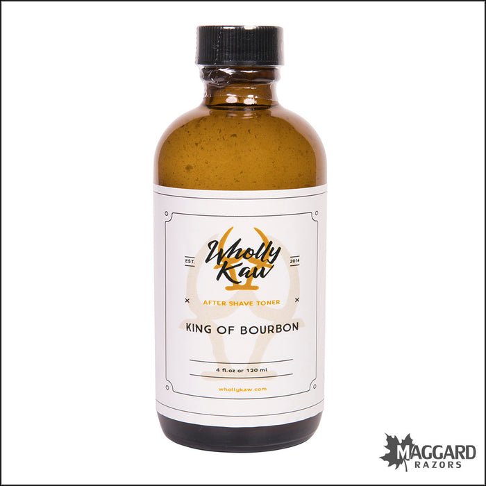 Wholly Kaw King of Bourbon Artisan Aftershave Toner, 4oz