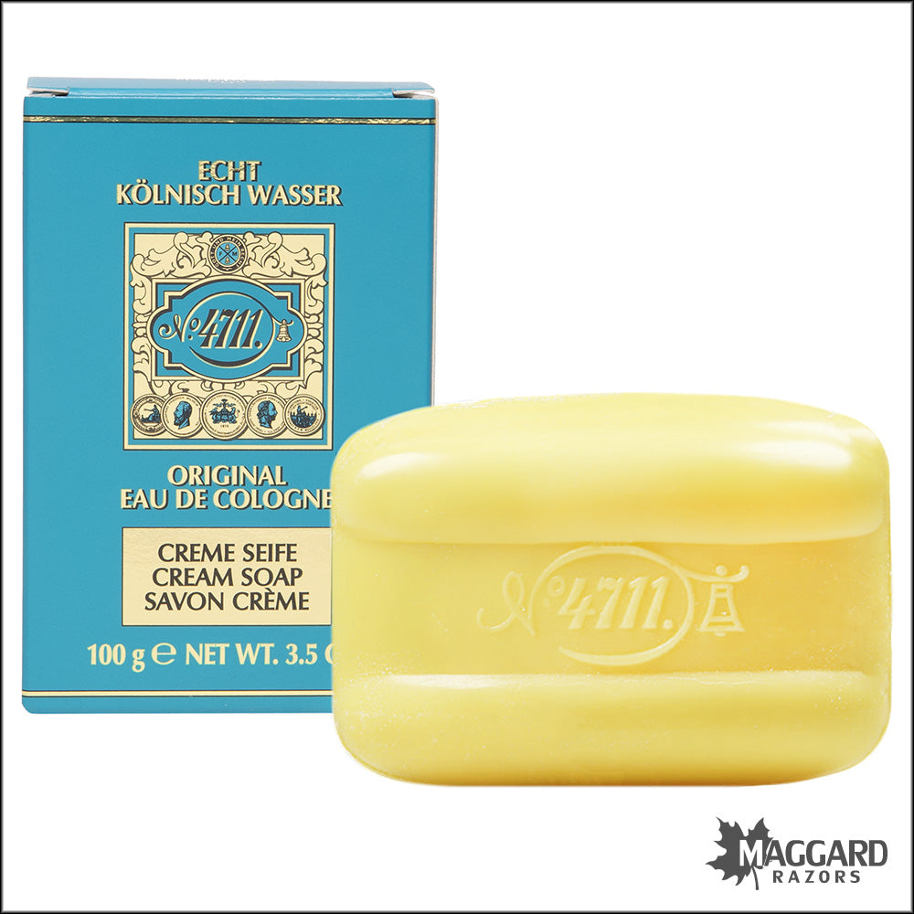 4711 Original Scent Cream Bath and Shower Soap, 100g Bar — Maggard