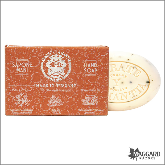 Abbate Y La Mantia Almond, Saffron, Green Tea Hand Soap, 6oz