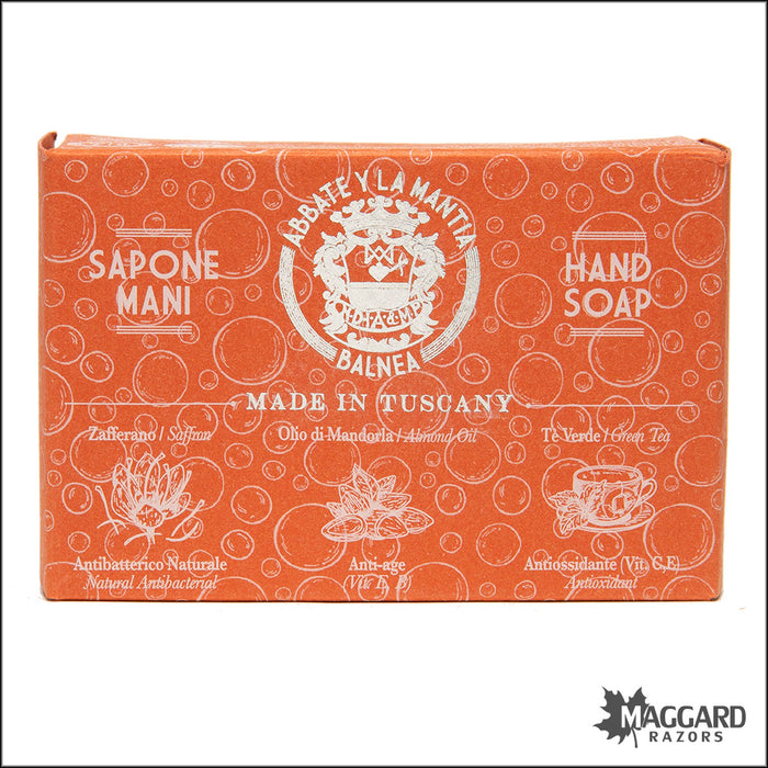 Abbate Y La Mantia Almond, Saffron, Green Tea Hand Soap, 6oz