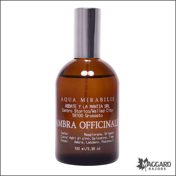 Abbate Y La Mantia Ambra Officinale Aqua Mirabilis, 100ml