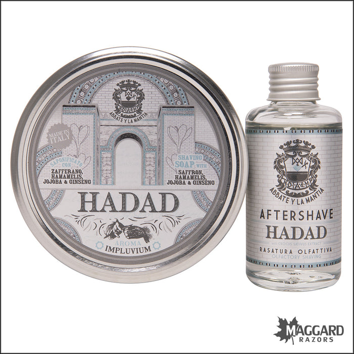 Abbate Y La Mantia Hadad Shaving Soap and Aftershave Splash Set