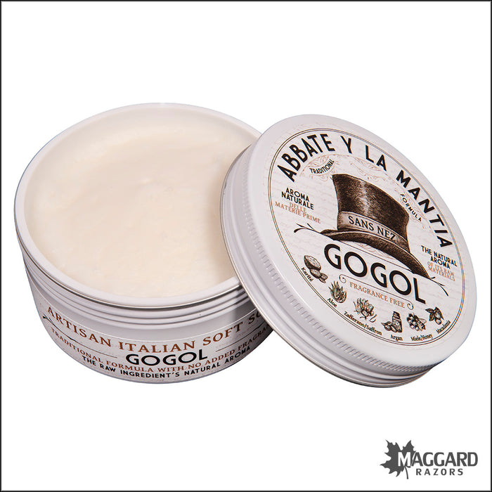 Abbate Y La Mantia Gogol Unscented Shaving Soap, 200ml