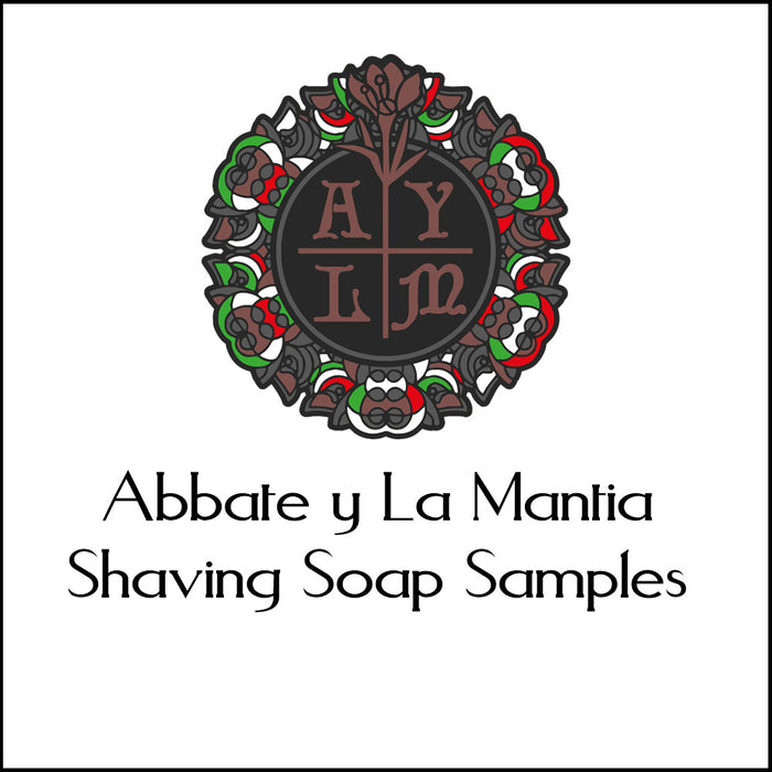 Abbate y La Mantia Artisan Shaving Soap Samples