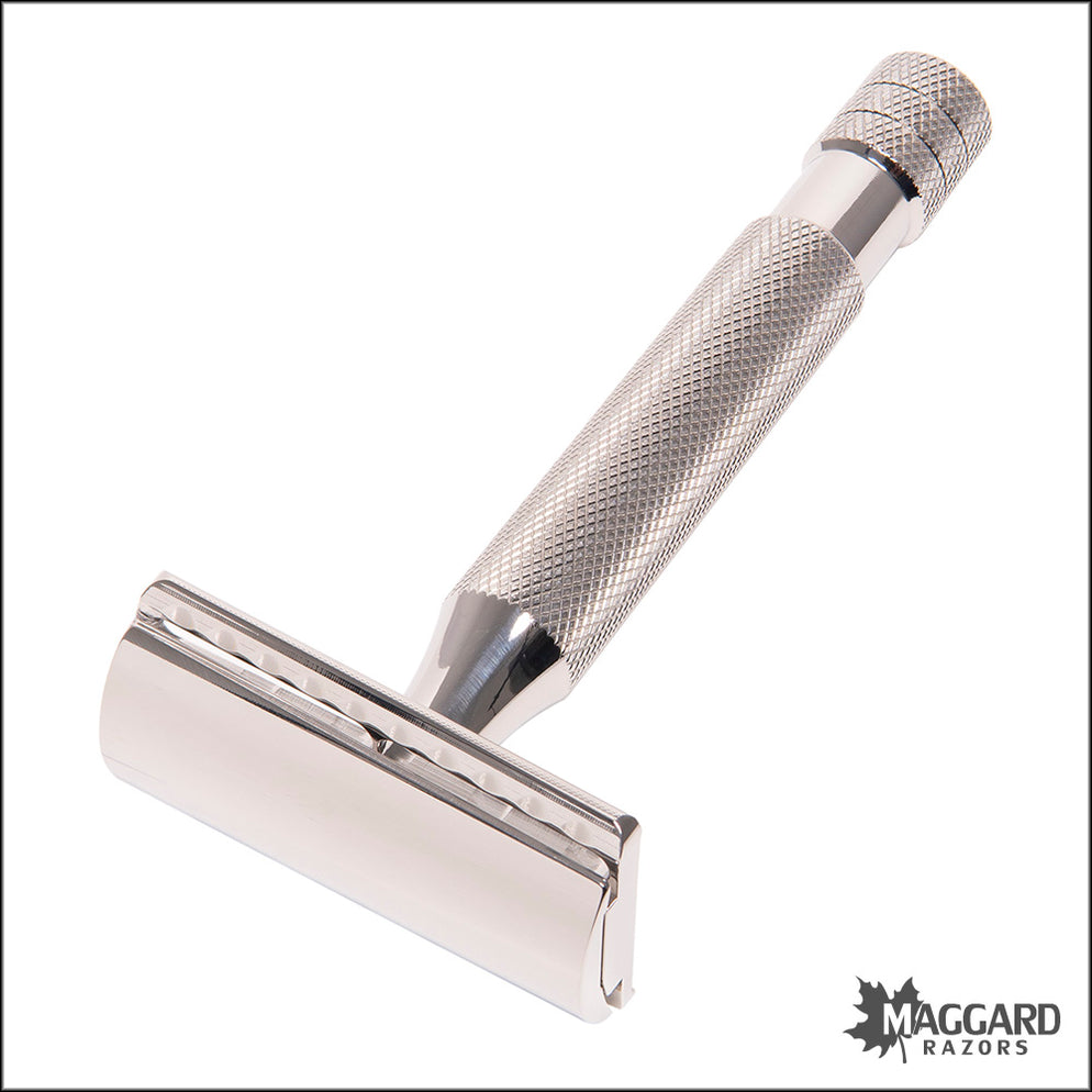 Slanted Safety Razor Above the Tie S1 Slant Stainless Steel Closed Comb DE Safety Razor wit ...