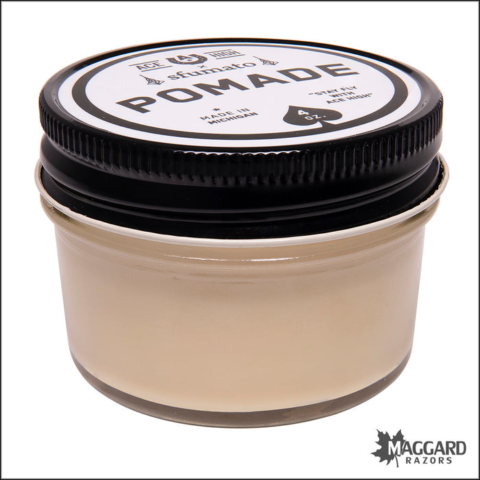 Ace High Sfumato, Original Artisan Water Based Pomade, 4oz - Firm Hold