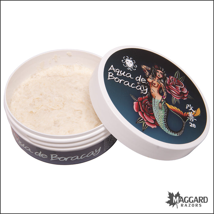 Ariana and Evans Aqua de Boracay Artisan Shaving Soap, 4oz - Kaizen 2 Base