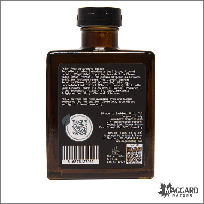 Ariana and Evans Asian Pear Aftershave Splash, 5oz - Ultima