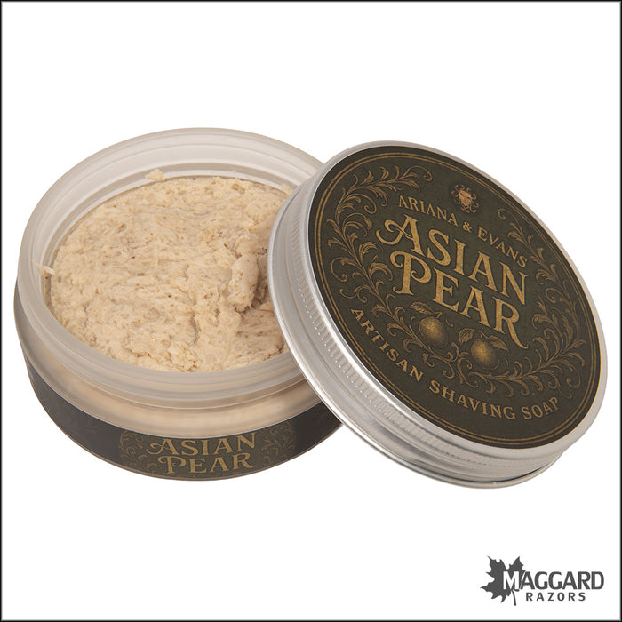 Ariana and Evans Asian Pear Shaving Soap, 5oz - Ultima 2 Base