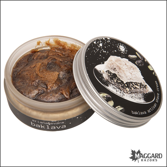 Ariana and Evans Baklava Shaving Cream, 6oz