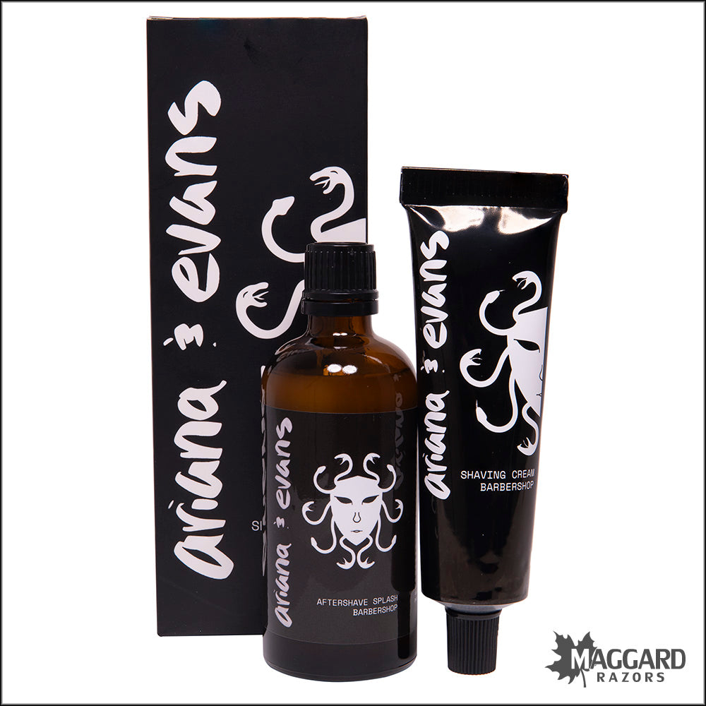 Ariana & Evans 香水セット Ariana and Evans Barbershop Shaving Cream and Aftershave Splash