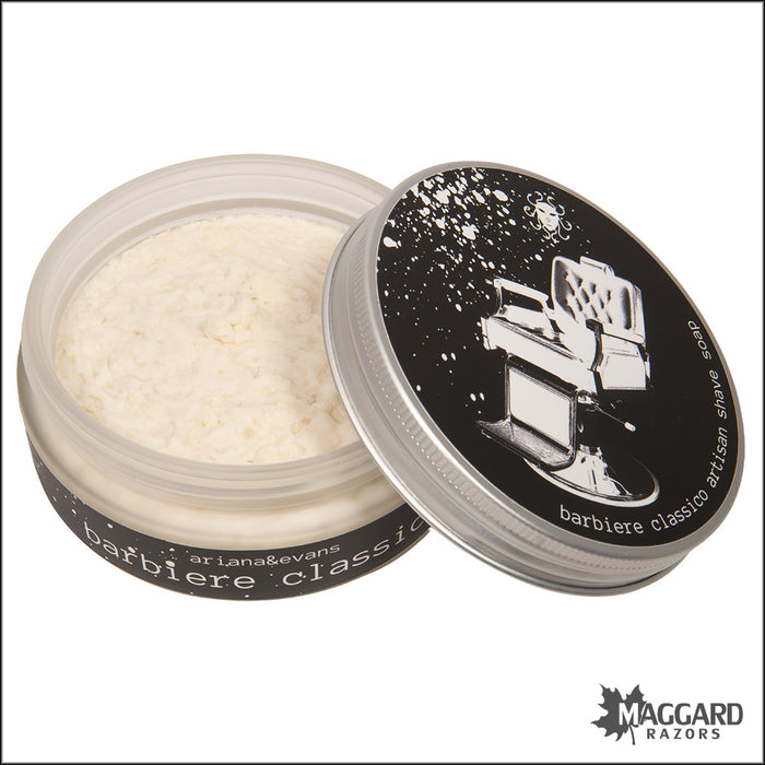 Ariana and Evans Barbiere Classico Artisan Shaving Soap, 5oz - Ultima 2  Base