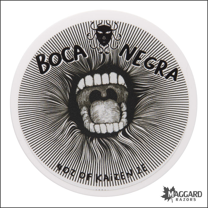 Ariana and Evans Boca Negra Artisan Shaving Soap, 4oz - Kaizen 2e Base