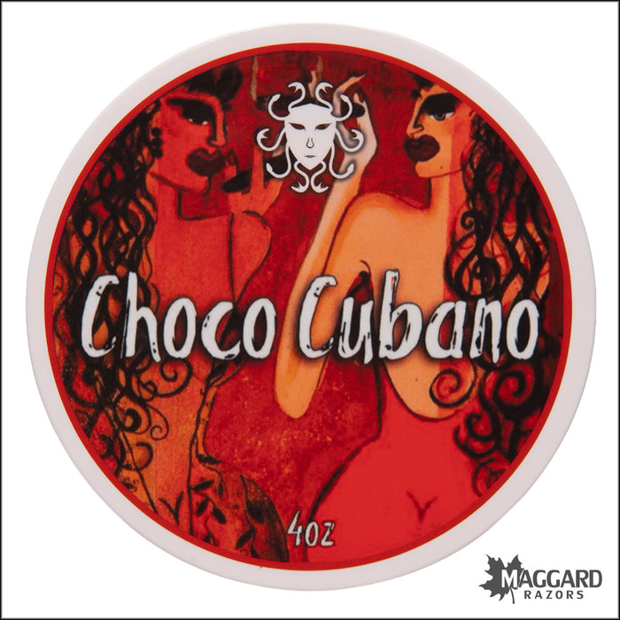 Ariana and Evans Choco Cubano Artisan Shaving Soap, 4oz - Kaizen 2e Base