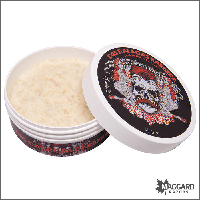 Ariana and Evans Dos Dalagas Barbera Artisan Shaving Soap, 4oz - Kaizen 2e Base