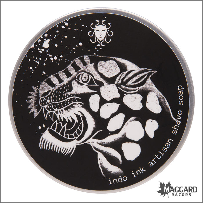 Ariana and Evans Indo Ink Artisan Shaving Soap, 5oz - Ultima 2 Base