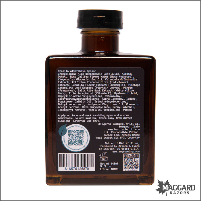 Ariana and Evans Khalifa Ultima Aftershave Splash, 5oz