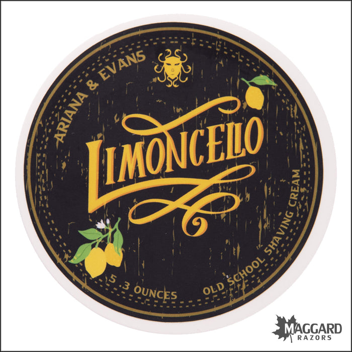 Ariana and Evans Limoncello Artisan Shaving Cream, 5oz