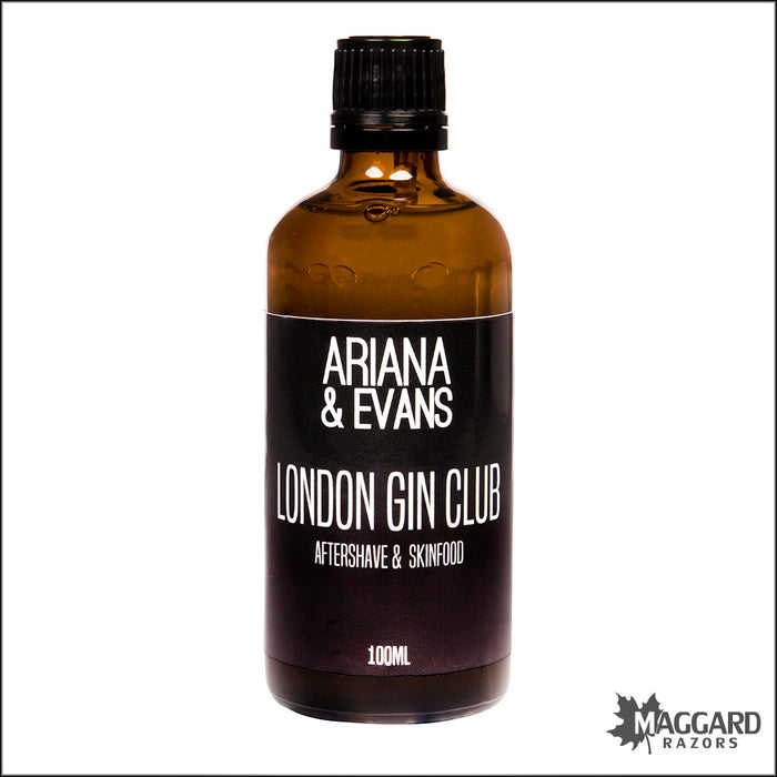 Ariana and Evans London Gin Club Aftershave Splash and Skin Food, 100ml