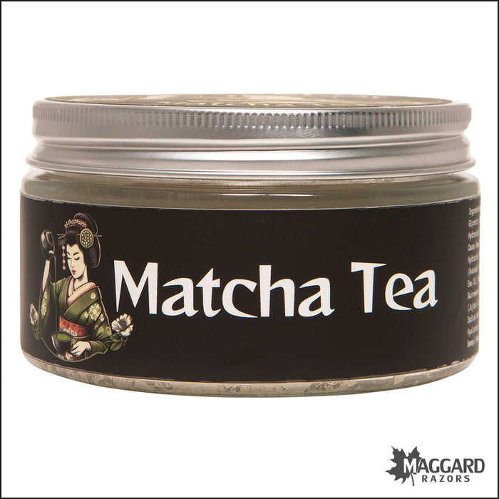 Ariana and Evans Matcha Tea Ultima Artisan Shaving Soap, 4oz