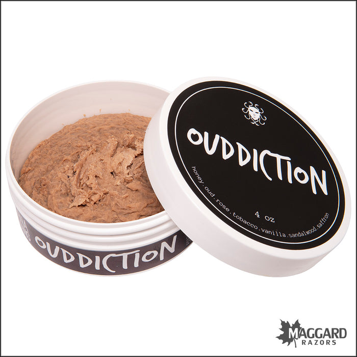 Ariana and Evans Ouddiction Artisan Shaving Soap, 4oz - Kaizen 2e