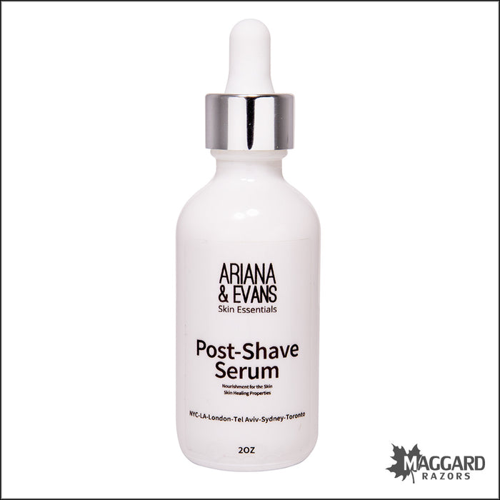 Ariana and Evans Post Shave Serum Unscented, 2oz