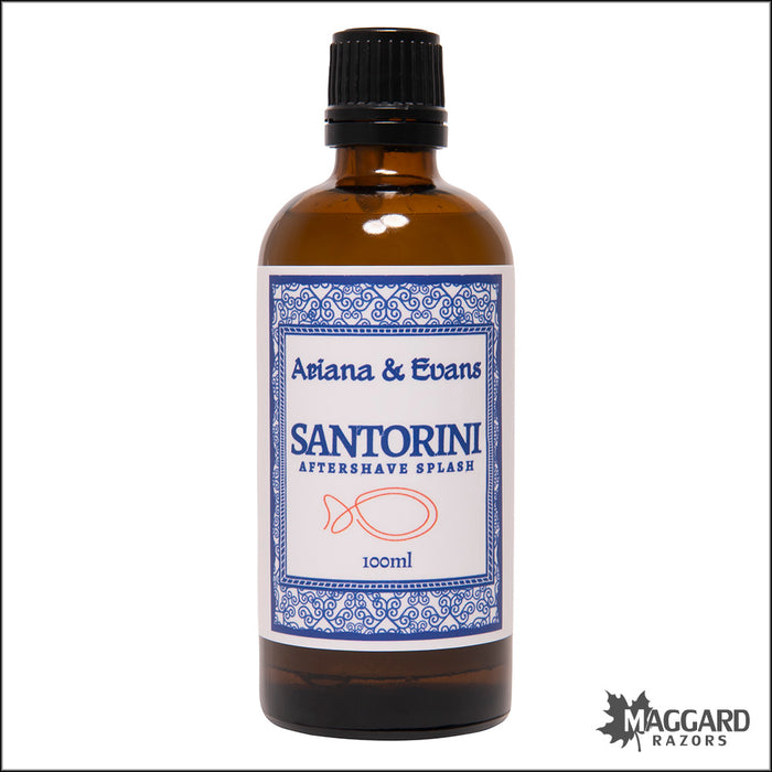 Ariana and Evans Santorini Aftershave Splash and Skin Food, 100ml