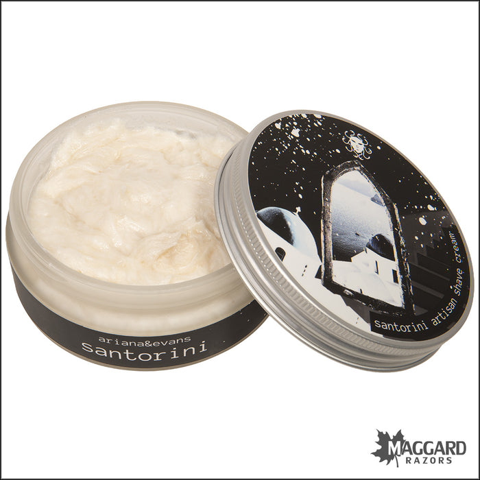 Ariana and Evans Santorini Artisan Shaving Cream, 6oz
