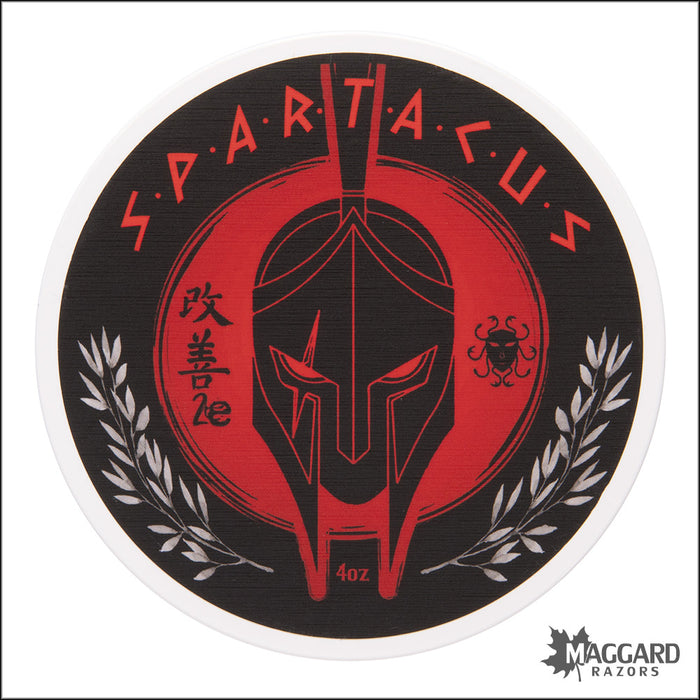 Ariana and Evans Spartacus Artisan Shaving Soap, 4oz - Kaizen 2e Base